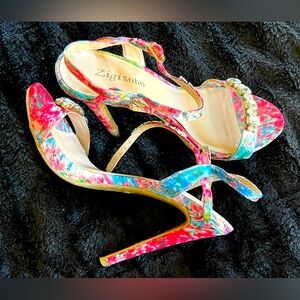 Zigi Soho Women's Multicolor Stiletto Heels